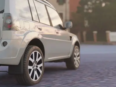 Pajero TR4 2015 3D model