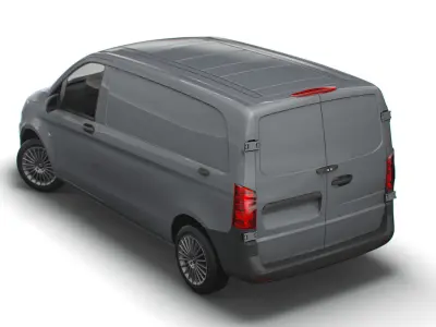 Mercedes Benz Vito L1 Premium 2020 3D model