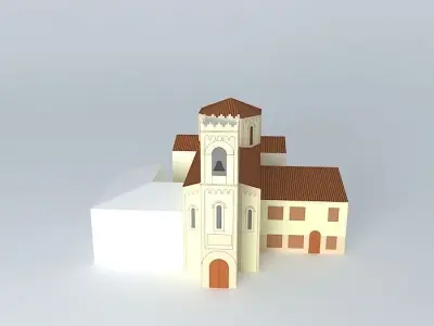 Church Estartit Free 3D model