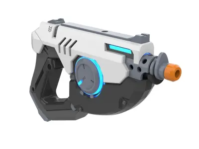 Tracer Blaster Original Skin - Commercial - Printable - STL 3D print model