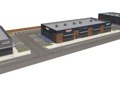 Retail-118 Retail Stores 3D model