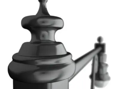 Street Lamp 1 3D model