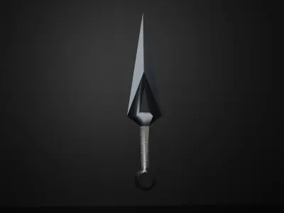 Kunai Low-Poly Free low-poly 3D model