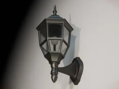 Lamp outdoor 02 3D model purchase