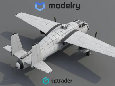 CAS Aircraft 3D model