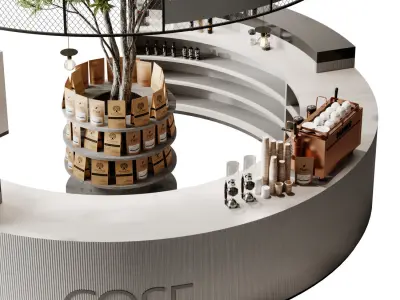 Coffee Shop 2 3D model