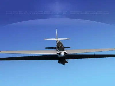 Fournier RF-4 Slingsby V10 3D model