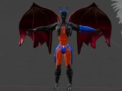 Azok The Destroyer hp and lp 3D model