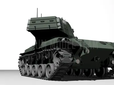 M-41 Walker Bulldog 3D model