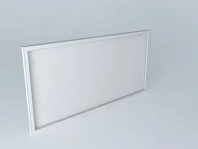 20 by 10 screen Free 3D model