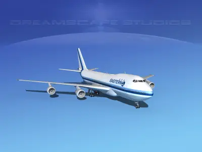 Boeing 747-100 Eastern Airlines 1 3D model