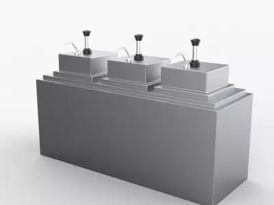Dispensers 3D model