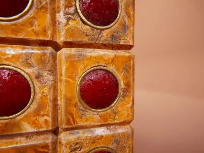 Ancient Artifact 4 Low-poly 3D model