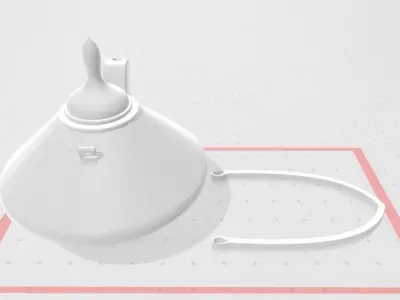 Cup Pot Free low-poly 3D model