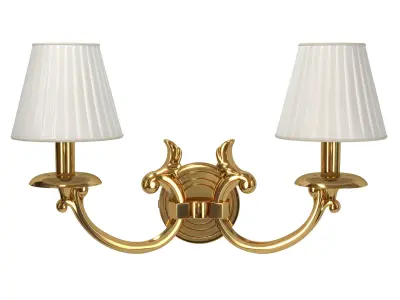  Retro Rustic Style Wall Light Free 3D model