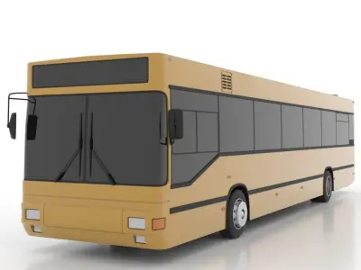 MAN A12 EL202 Low Low-poly 3D model