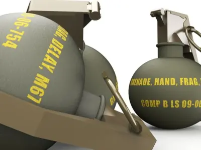 Grenade 3D model