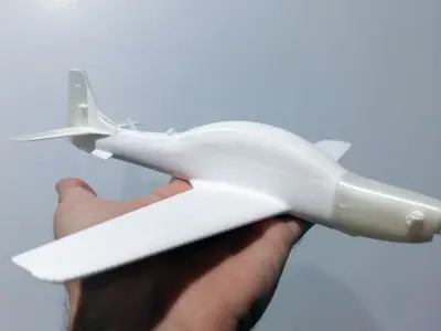 Replica of the A-29 Super Tucano aircraft 3D print model
