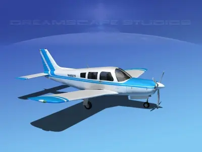 Piper Cherokee Arrow 3D model