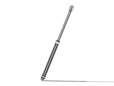 Cilindro Parker CDT3MP5 700F11 B11HFDM Hydraulic Cylinder 3D model