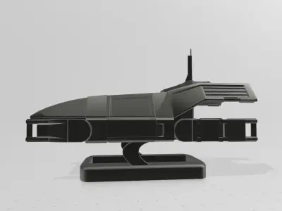 Mass Effect 2 Dropship Free 3D print model