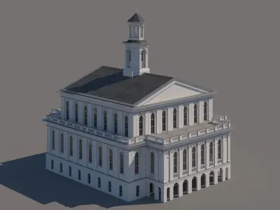 Modern City Building 005 3D model