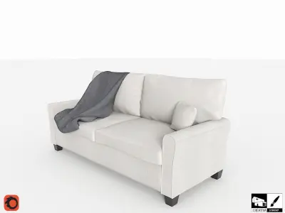 Contemporary Sofa Free 3D model purchase