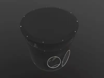 Wescam L3 Black Low-poly 3D model