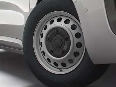 Fiat Scudo 2022 wheel 3D model