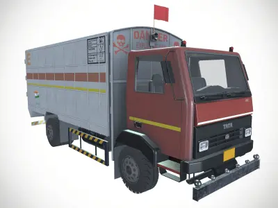 Mining Explosives Transport Truck  3D model