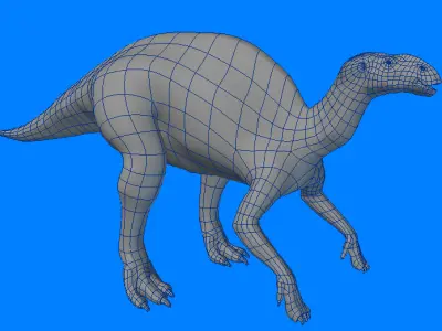 Kritosaurus Type-1 Di 3D model