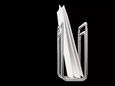 Paper Napkins Free low-poly 3D model
