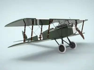 Halberstadt D series 3D model
