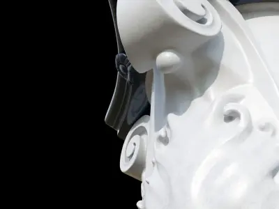 colum head 6 3D model