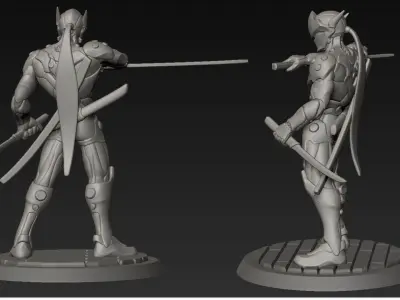 GENJI 3D Print 3D print model