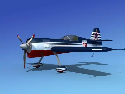 Sukhoi SU-26 Aerobat V02 3D model