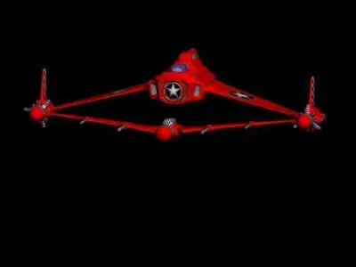 heavenly rover Low-poly 3D model