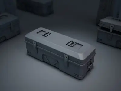 sci-fi box1 3D model