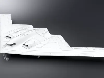 B2 Spirit Scale model 3D print model