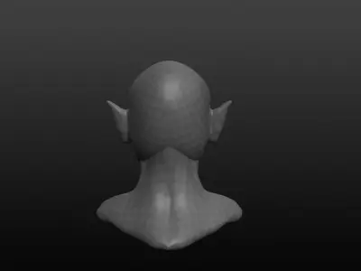 Ork Character Low-poly 3D model