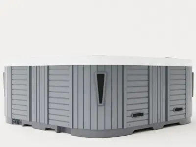 Neptunus Spabad 94 Jets 6 People Low-poly 3D model