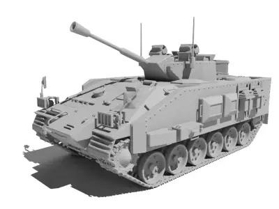 Tank for 3D print 3D print model