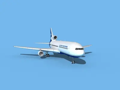 Lockheed L-1011 TriStar Air Charter Intl 3D model