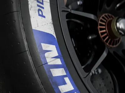 Michelin Pilot Sport 34 71 18 3D model