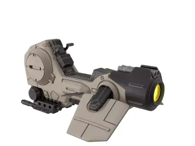 Concept Speederbike 1-12 scale Blackseries 3D print model