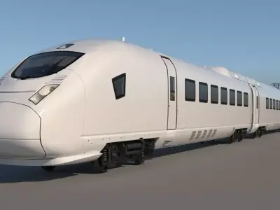Generic Train 3D model
