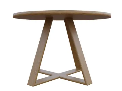 Elegant Coffee Table Free low-poly 3D model