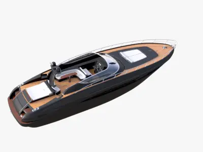 SpeedBoat Riva63Virtus 3D model