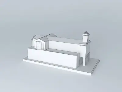 Church of Our Lady of Transito Free 3D model
