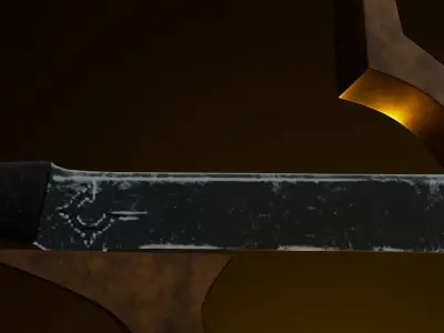 Dune Sword 3D model